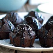 A picture of Salted Double Chocolate Muffins