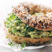 Avocado Egg Salad on a plate.