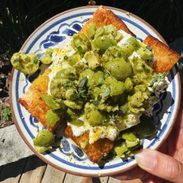 Plate, Food, Person
