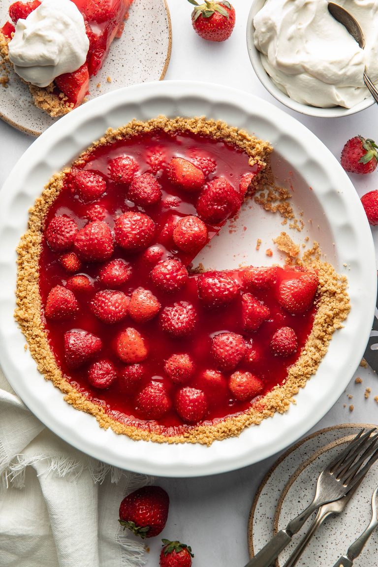 Strawberry pie.