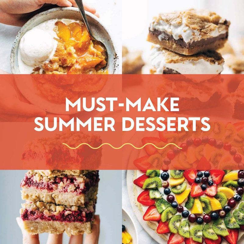 Summer dessert recipes.