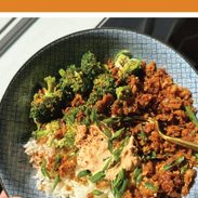 Teriyaki Tofu Bowls pin
