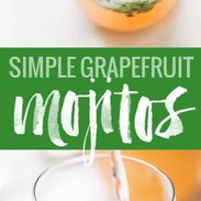 Grapefruit Mojito for Two